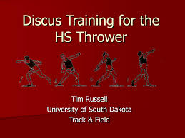 discus training for the hs thrower