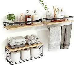 Hoiicco Bathroom Shelves With Wire