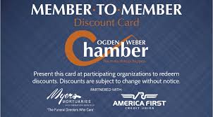 The standard discount card can be used at 10 to 20 local businesses. Member To Member Discount Card