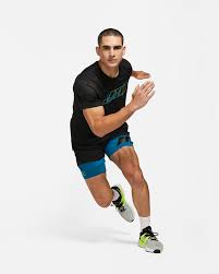 Футбол, хоккей, теннис, баскетбол и другие виды спорта! Nike Sport Clash Men S Short Sleeve Training Top Nike Nl
