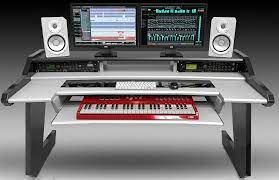 As a result of these simple requirements, hundreds of options when looking for a studio desk, you have to weigh personal preferences, affordability, size, and many other factors. Best Music Production Desks Workstation You Deserve Studiodesk Studio Desk Home Studio Desk Home Studio Music