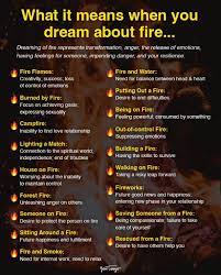 what does fire mean in a dream 18