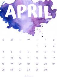 We offer you a free printable april 2021 calendar of the year, download your agenda now! April 2021 Watercolor Calendar Printable Free Download Calendarbuzz