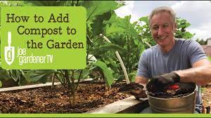 how to add compost in the garden you
