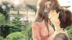 hd wallpaper anime s kissing