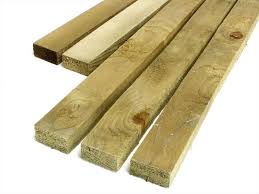 sawn treated timber
