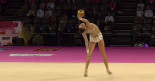 her beautiful ball routine goes viral