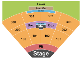 The Pavilion At Toyota Music Factory Seating Chart Irving