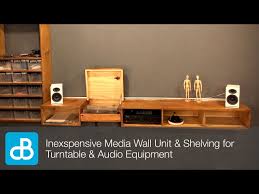 Wall Hanging Unit For Turntable