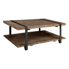Reclaimed Wood Square Coffee Tables