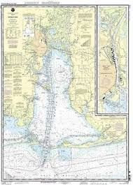 Details About Noaa Chart Mobile Bay Mobile Ship Channel Northern End 57th Edition 11376