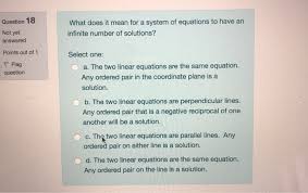 solved question 18 what does it mean