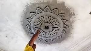 amazing ceiling flower design plaster
