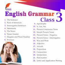 cl 3 english grammar book updated