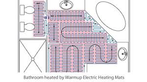 High voltage wiring from breaker box to all pump panels and from pump panels to pump motors. Heated Floor For Your Bathroom Bathroom Thermostat Warmup Usa