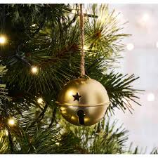 105 decorating ideas for the most festive christmas ever. Wilko Gold Metal Bell Bauble Christmas Tree Decoration Wilko