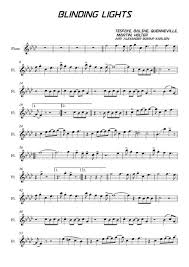 Onlinesequencer.net is an online music sequencer. Blinding Lights Original Key By The Weeknd Digital Sheet Music For Solo Part Download Print H0 739157 Sc004183737 Sheet Music Plus