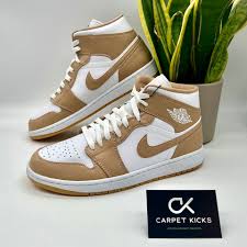 air jordan 1 mid tan gum in stuttgart