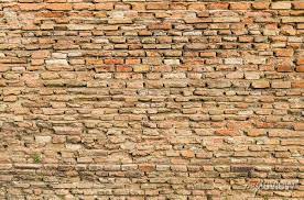 Ancient Old Brick Wall Background