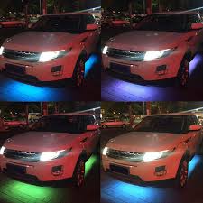 Xinfok 4pcs 8 Colors Car Led Neon Under Buy Online In Jamaica At Desertcart