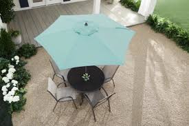 light blue market umbrella free