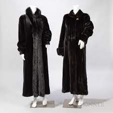 Four Mink Fur Coats Auction