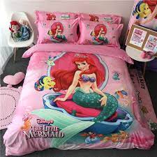 pink ariel mermaid princess quilt duvet