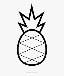 Pineapple plant coloring page for kids. Pineapple Coloring Page Printable Pineapple Coloring Pages Hd Png Download Kindpng