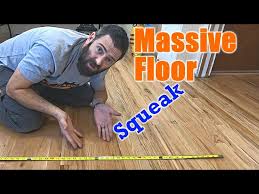 how to fix floor squeaks in old houses