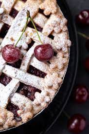 dark sweet cherry pie fruit recipe