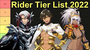 Fate/Grand Order – Rider Tier List 2022 - YouTube