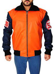The goku sab jacket is a famous blue coat that appeared for the first time in the trailer of the dbs broly movie. Dragon Ball Z Goku 59 Cosplay Jacket Top Celebs Jackets