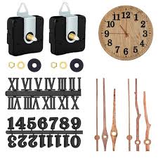 Walnut Wood Clock Hands Mechanism