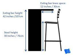 Dimensions For Bar Counter Kitchen