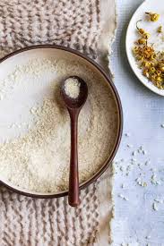 rice flour scrub