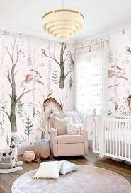 Woodland Nursery Wallpaper L And