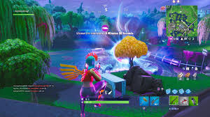 Battle royale, creative, and save the world. The Zero Point Is Starting To Warp Time The Tree Next To The Vault Has Changed To Autumn Fortnitebr