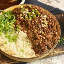 korean ground beef bowls with