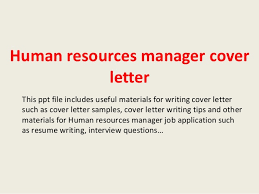 Human Resources Cover Letter Sample   Resume Genius 