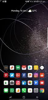 xperia loops live wallpaper