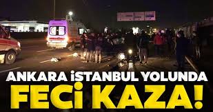 Ankara haberleri ve ankara hakkında en güncel gelişmeleri haber 7'de takip edin. Son Dakika Ankara Istanbul Yolunda Feci Kaza Son Dakika Haberler