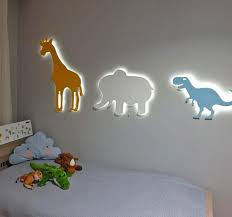 These Glowing Animal Wall Night Lights