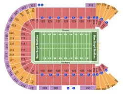 78 Complete Sam Boyd Stadium Seating Chart View