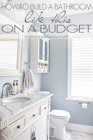 Bathroom Renovations Budget Tips