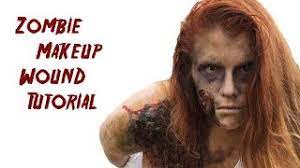 zombie wound makeup tutorial you