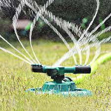 Arm Watering Lawn Sprinkler 360 Degree