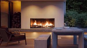 Outdoor Fireplace Range Escea Fireplaces