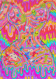 Psychedelic Wall Art Home Decor Trippy
