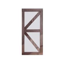 Pine Wood Barn Door Slab With Frame