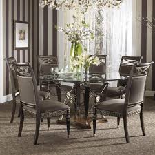 Round top is made of clear glass. 20 Best Round Dining Table For 6 Ideas Round Dining Table Dining Table Round Dining
